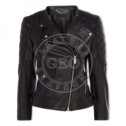 Smart Looking Latest Style Women Fashion Leather Jackets